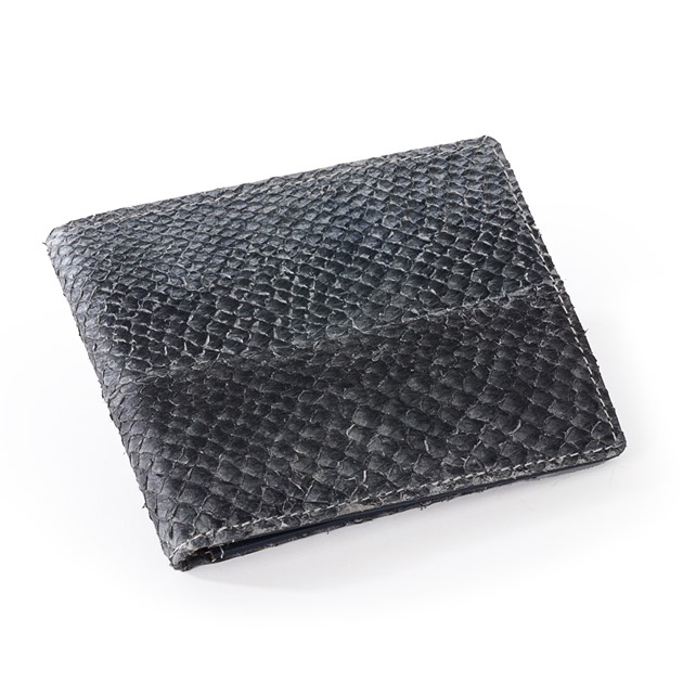 Fish leather Wallet, RFID