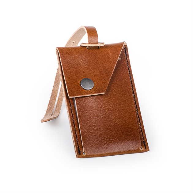 Leather Luggage Tag